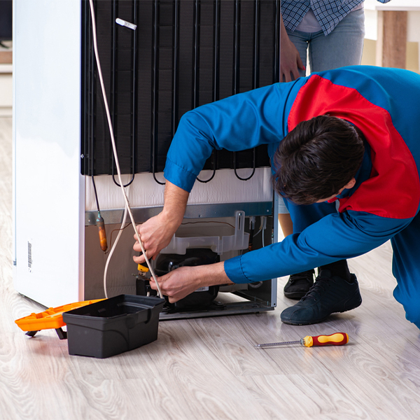 how much do you charge for refrigerator repair services in East Prairie MO